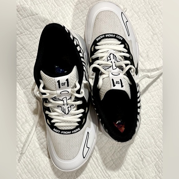 Puma M.E.L.O Ball MB.01 Lo. Size 9. Black & white. Original shoe strings. - Picture 7 of 8
